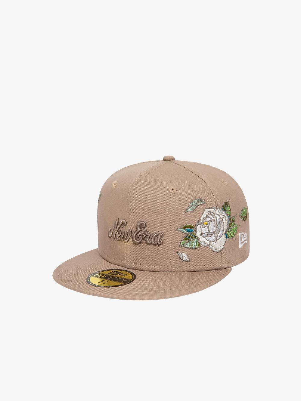 NEW ERA Cappello 59FIFTY New Era Flower Icon 60435116 cotone marrone