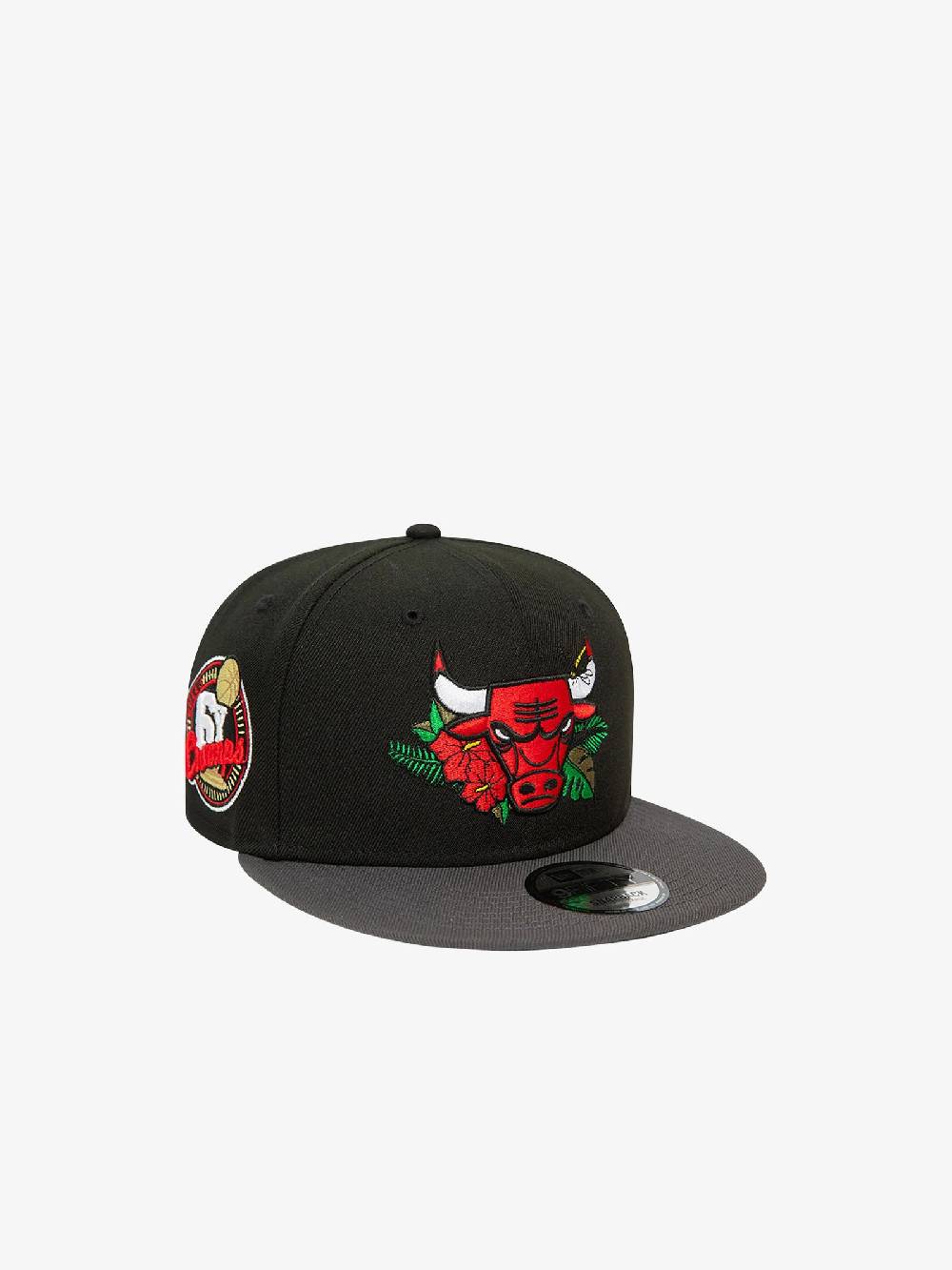 NEW ERA Cappello 9FIFTY Chicago Bulls NBA Floral 60503483 Uomo Nero