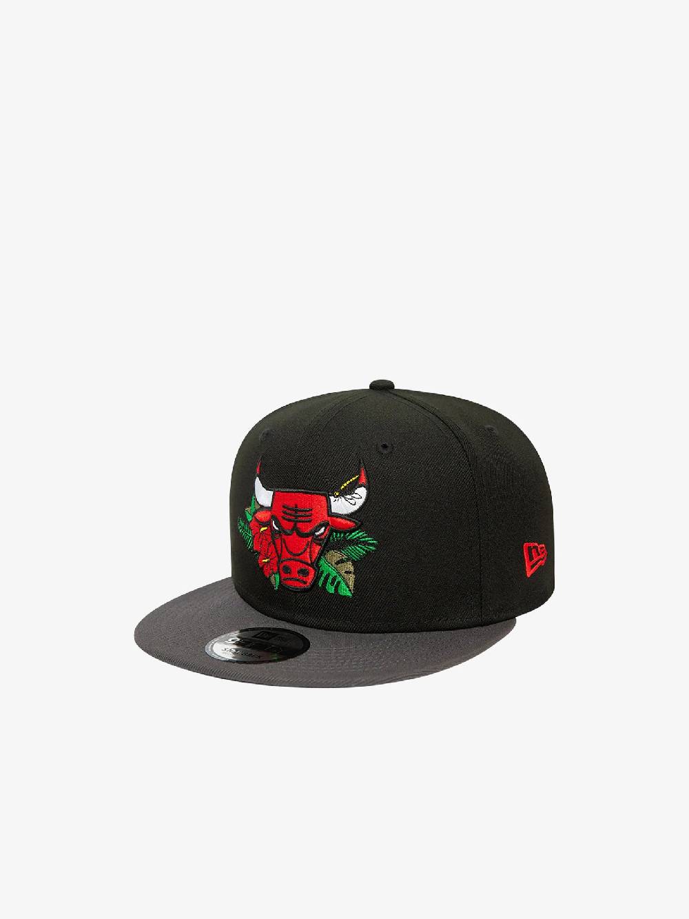NEW ERA Cappello 9FIFTY Chicago Bulls NBA Floral 60503483 uomo nero