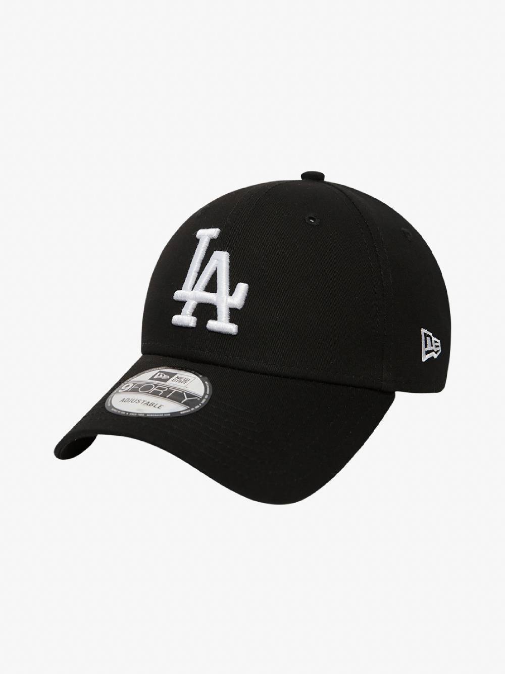 NEW ERA Cappello 9FORTY LA Dodgers Essential 11405493 Cotone Nero