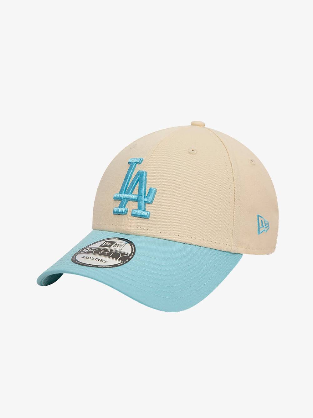 NEW ERA Cappello 9FORTY LA Dodgers World Series Patch azzurro