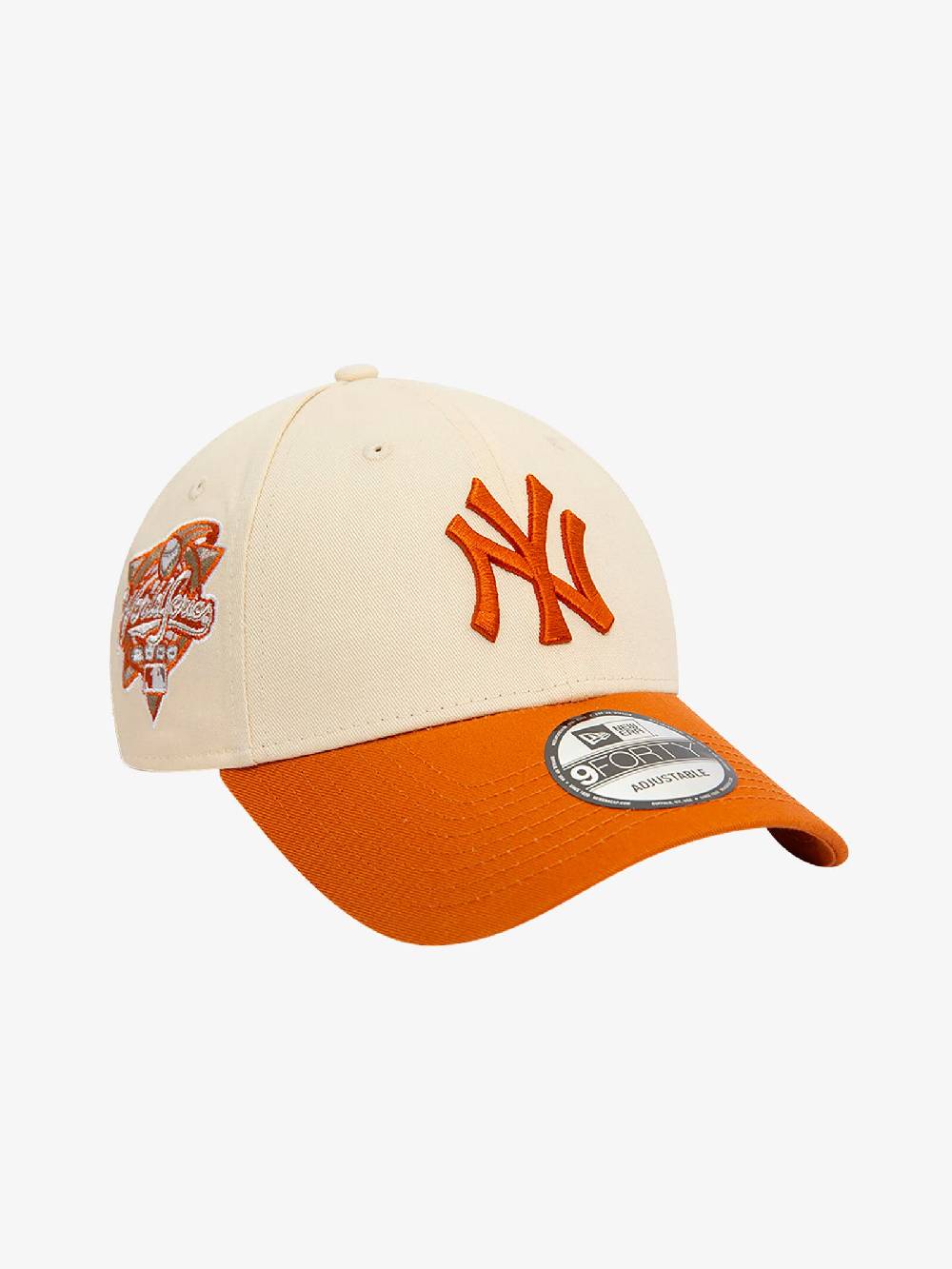 NEW ERA Cappello 9FORTY New York Yankees World Series Patch Arancione