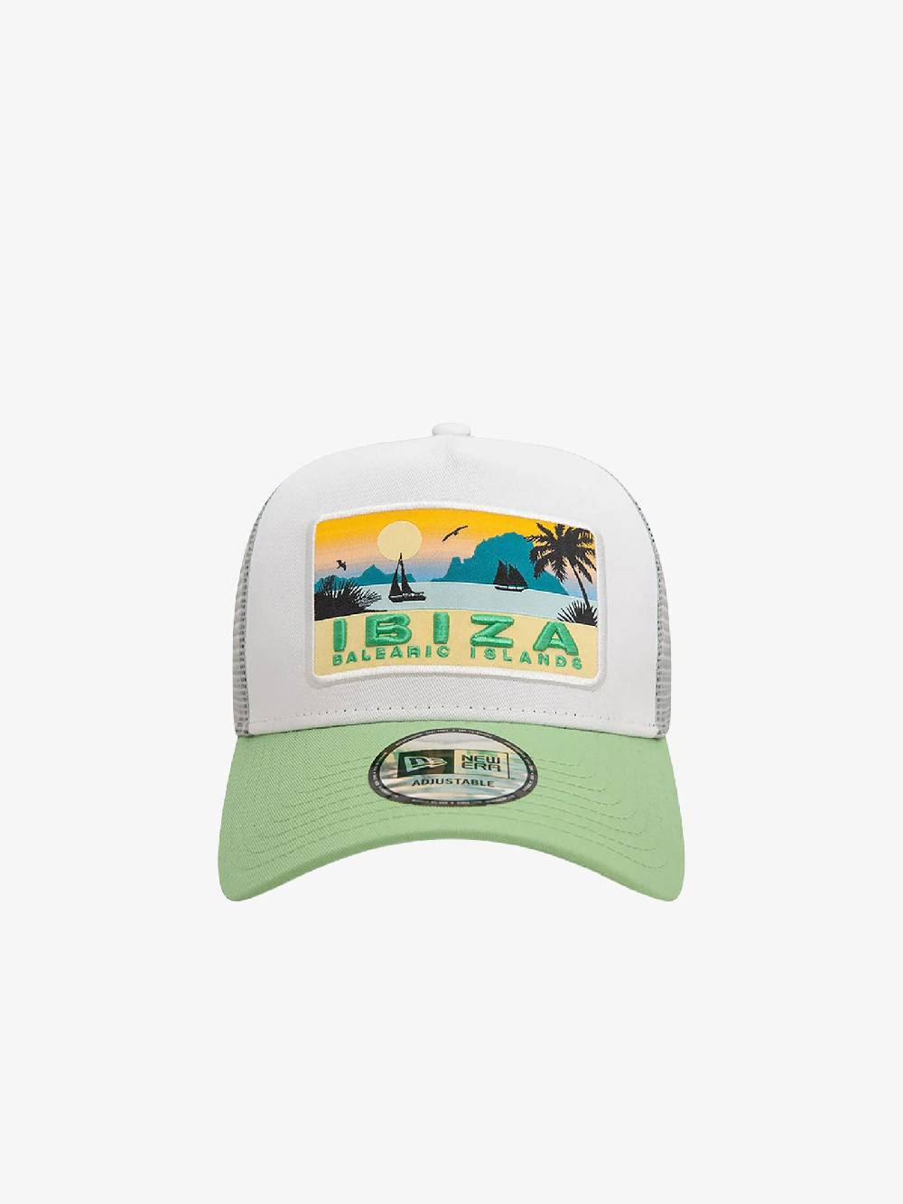 NEW ERA Cappello A-Frame Trucker New Era Summer Ibiza 60503542 Cotone Verde