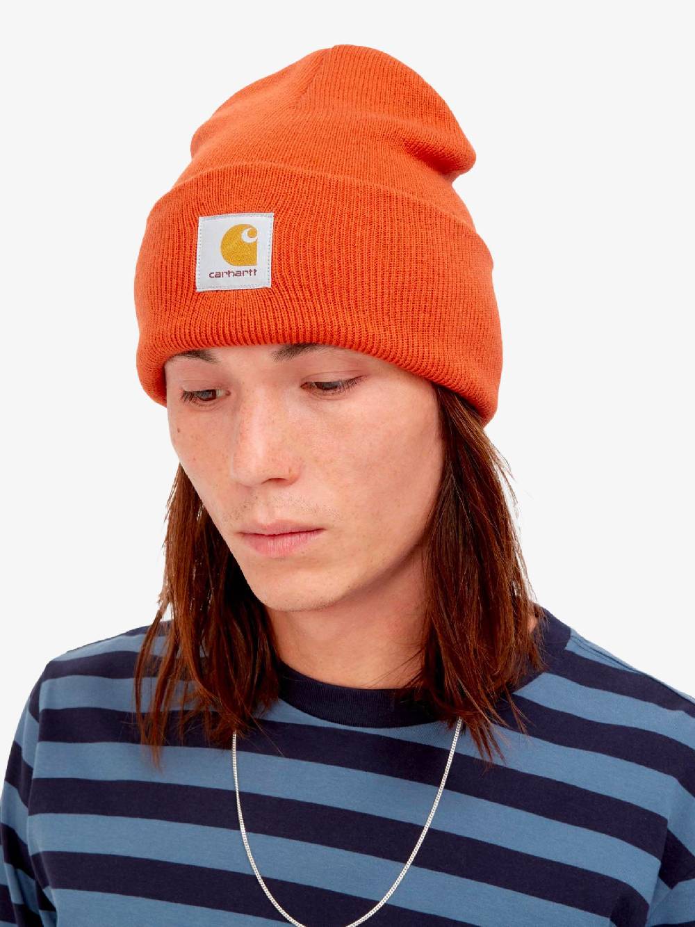 CARHARTT WIP Cappello Acrylic Watch I020222_84_XX Uomo Arancione