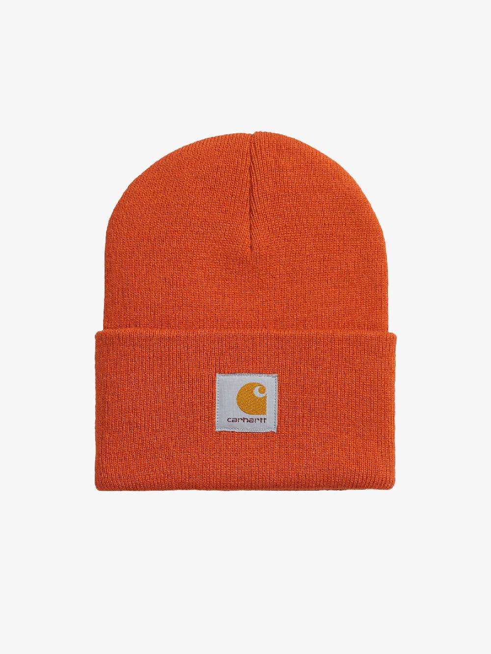 CARHARTT WIP Cappello Acrylic Watch I020222_84_XX uomo arancione