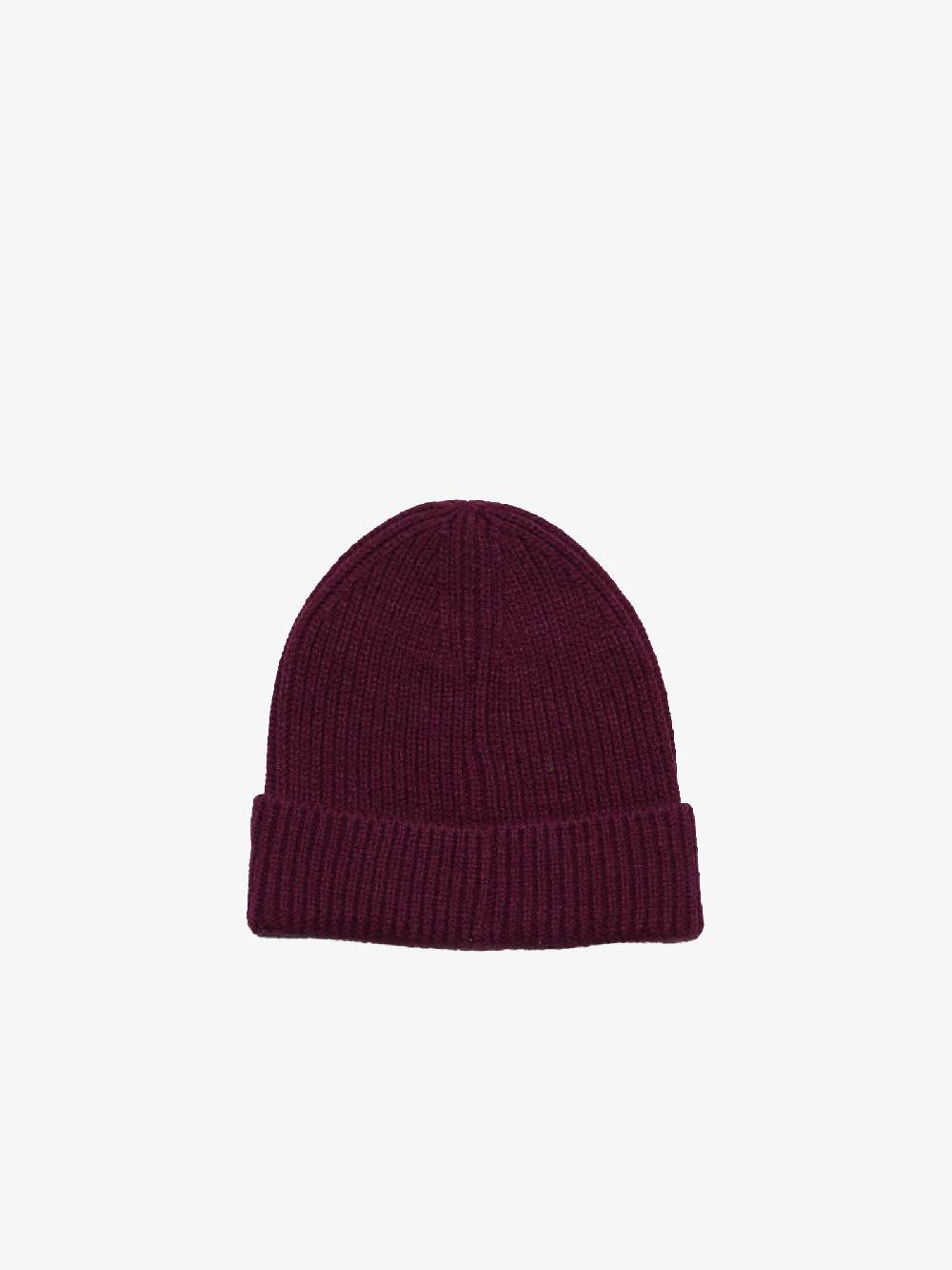THE NORTH FACE Cappello Beanie TNF Logo Box In Tessuto Tecnico Bordeaux