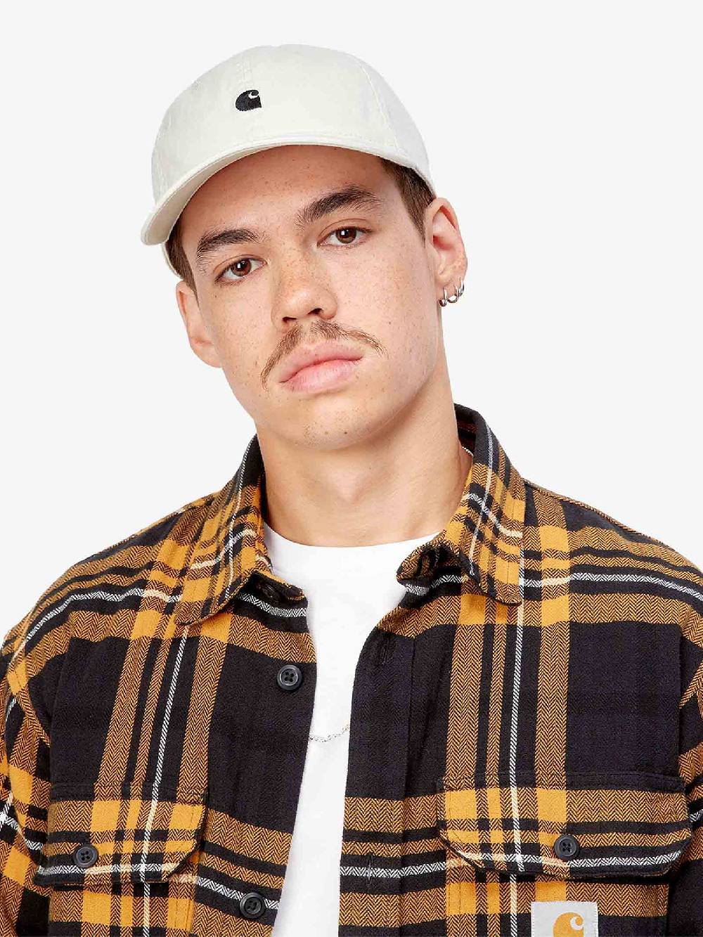 CARHARTT WIP Cappello Madison Logo I023750_0D2_XX Nero/bianco