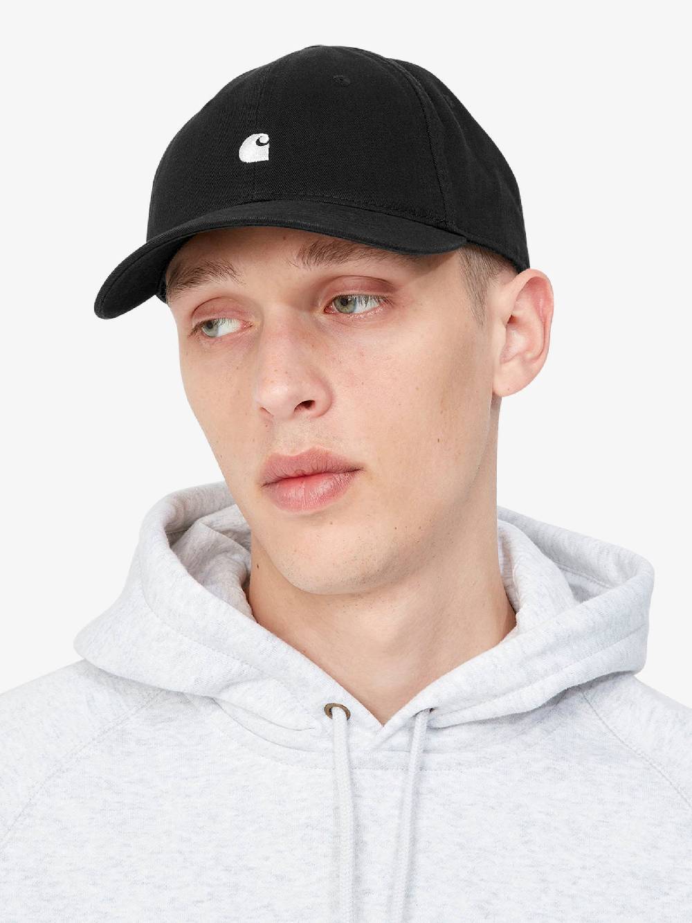 CARHARTT WIP Cappello Madison Logo I023750_0D2_XX Nero/bianco