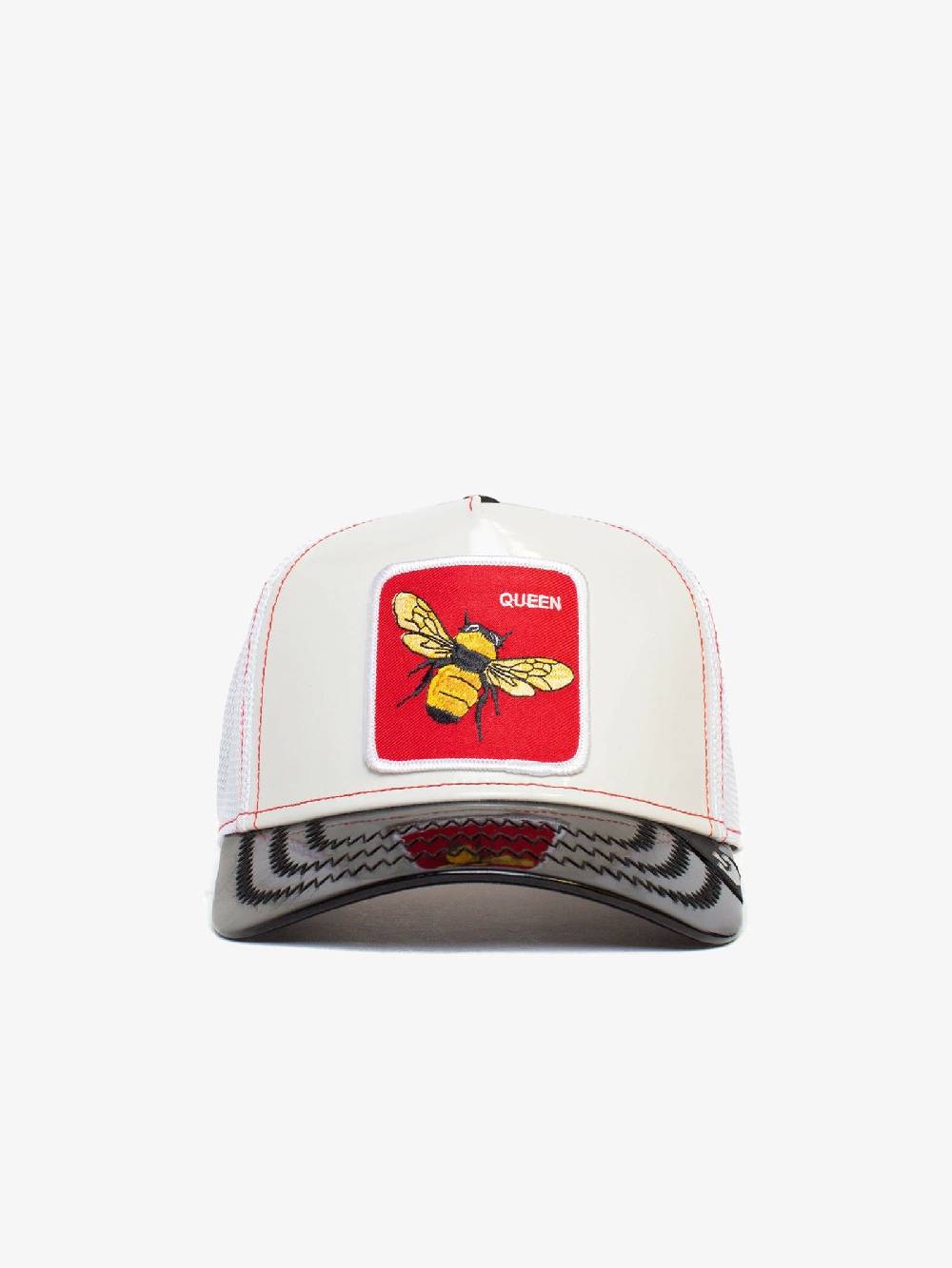GOORIN BROS Cappello Trucker The Red Queen Unisex Bianco