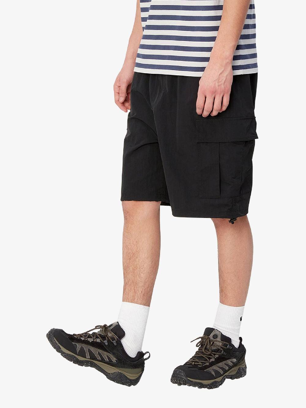 CARHARTT WIP Bermuda Evers Cargo I033025_ Uomo Nero