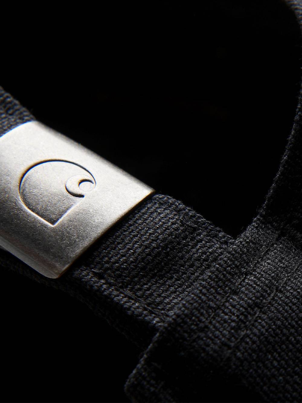 CARHARTT WIP Cappello Canvas Script Nero