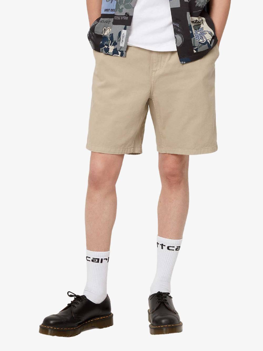 CARHARTT WIP Shorts Flint Uomo Tinto A Muro