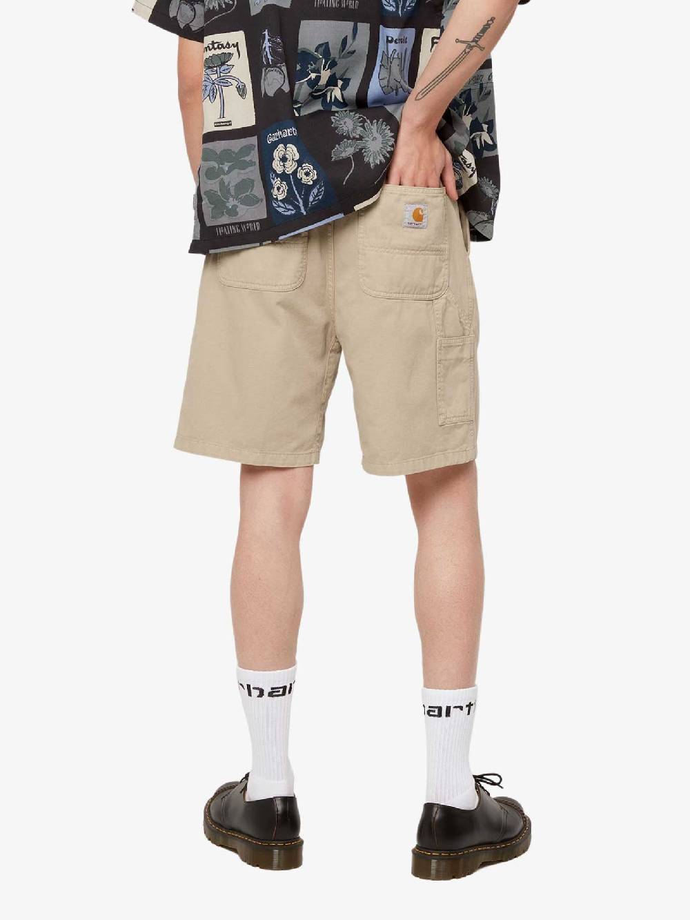 CARHARTT WIP Shorts Flint Uomo Tinto A Muro