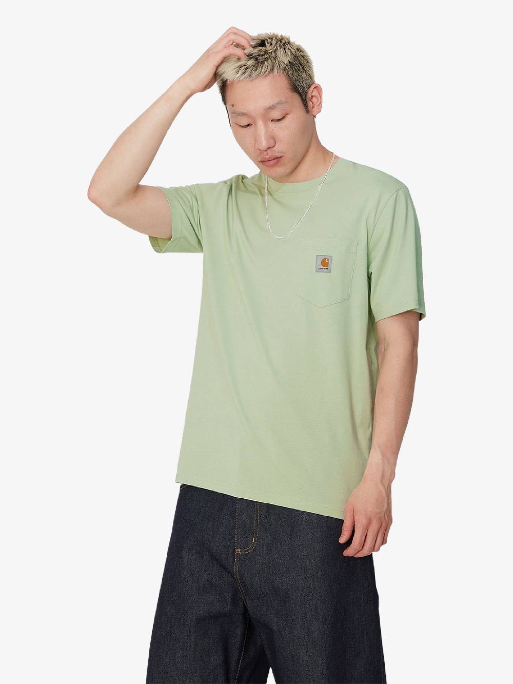 CARHARTT WIP T-Shirt I030434_02_XX Uomo Bianca