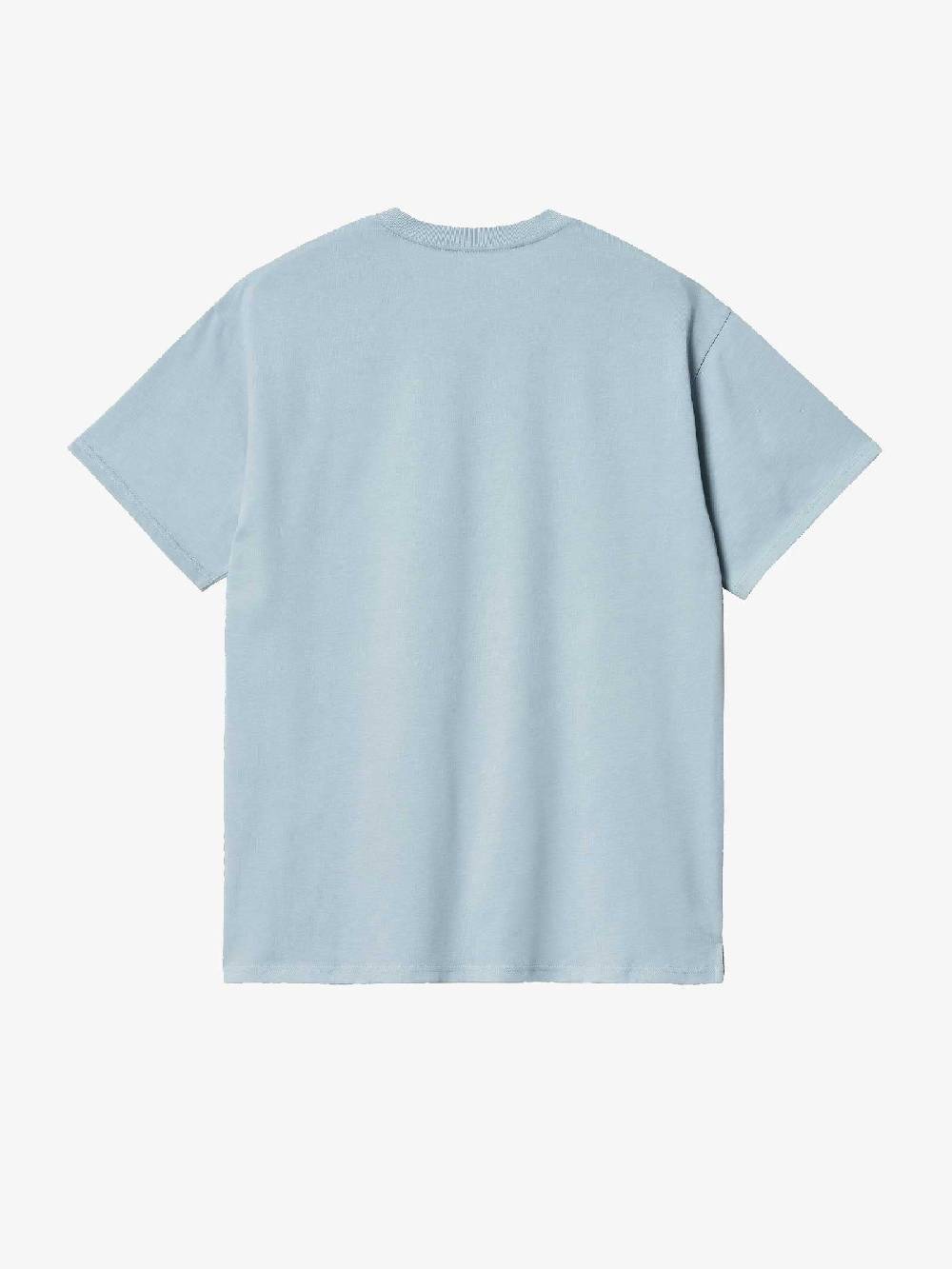 CARHARTT WIP T-shirt S/S Madison Uomo Cotone Blu