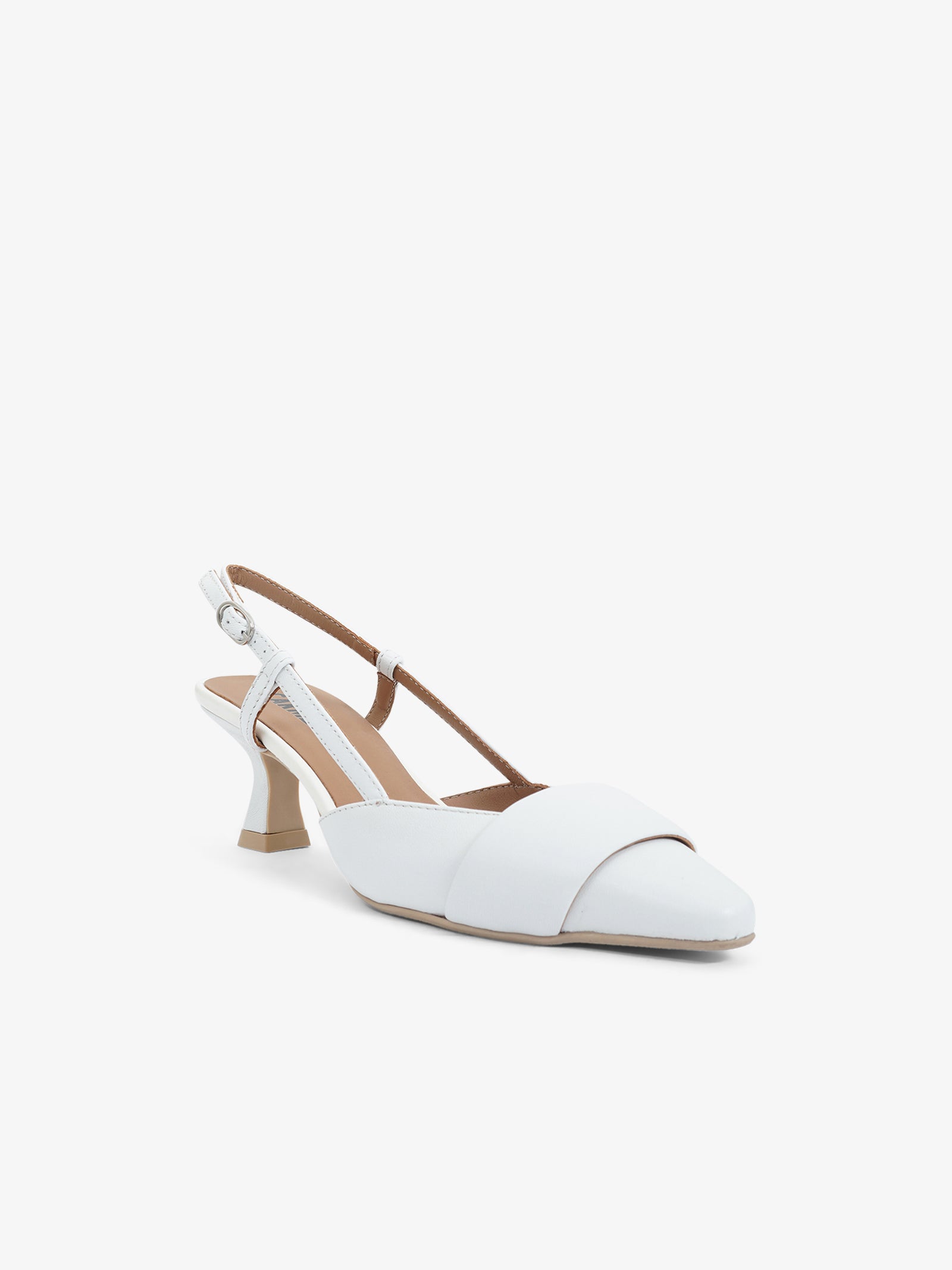 CARMENS Chanel Nicole Band A51127 Donna Pelle Bianco