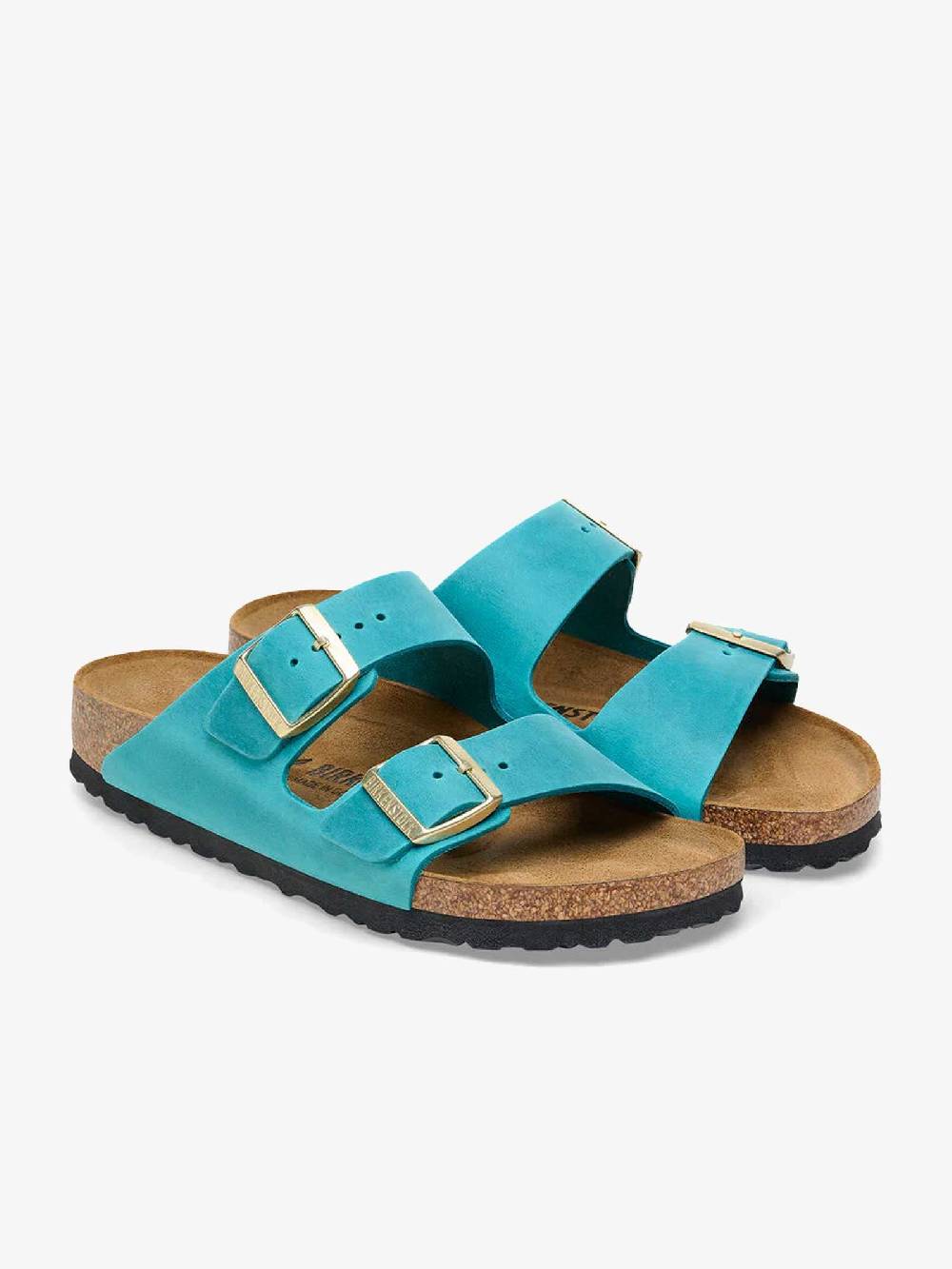 BIRKENSTOCK Ciabatte Arizona 1026537 Donna Pelle Azzurro