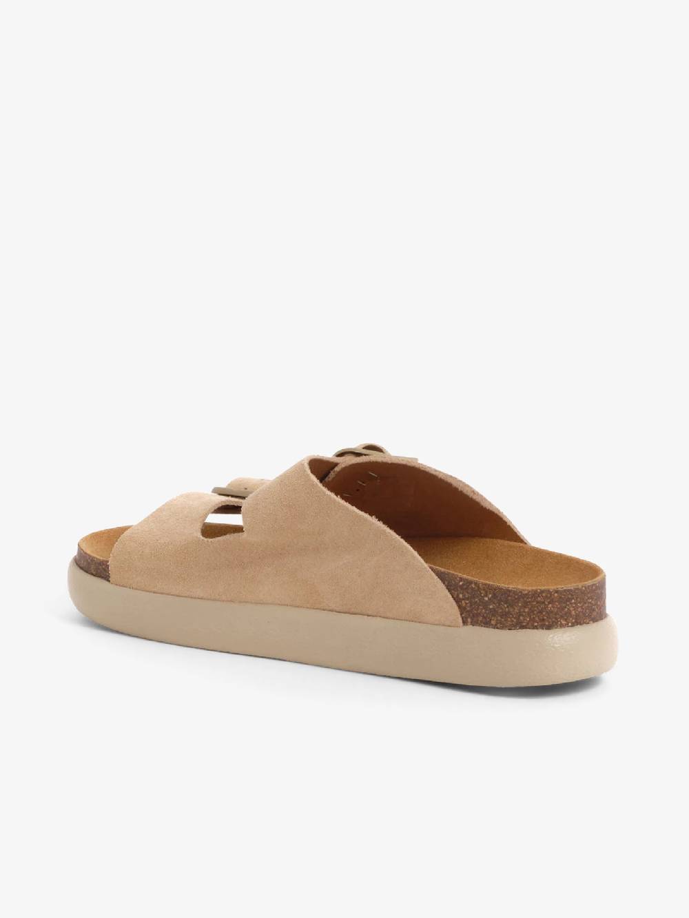 SCHOLL Ciabatte Noelle Chunky SL.F311341002 Donna Camoscio Beige