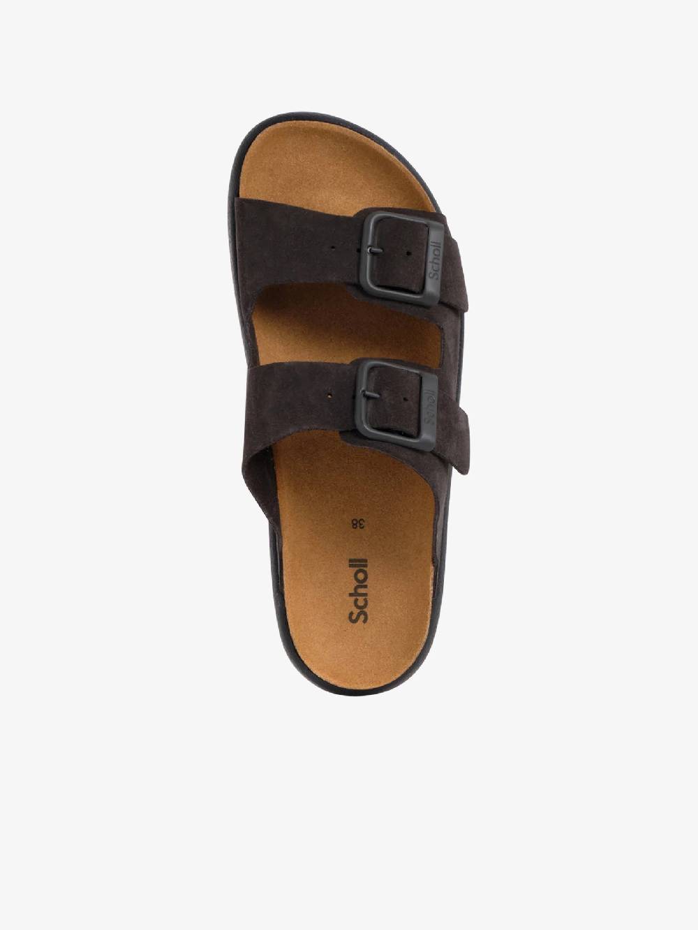 SCHOLL Ciabatte Noelle Chunky SL.F311341029 Donna Camoscio Grigio