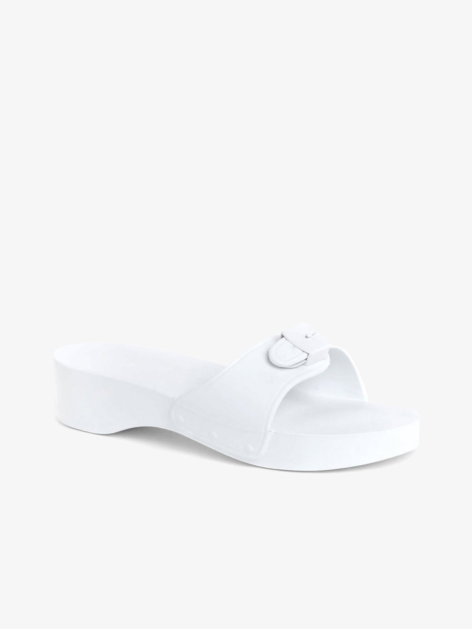 SCHOLL Ciabatte Pescura Heel Aqua OffWhite EVA SL.F314561171 Donna Gomma Panna