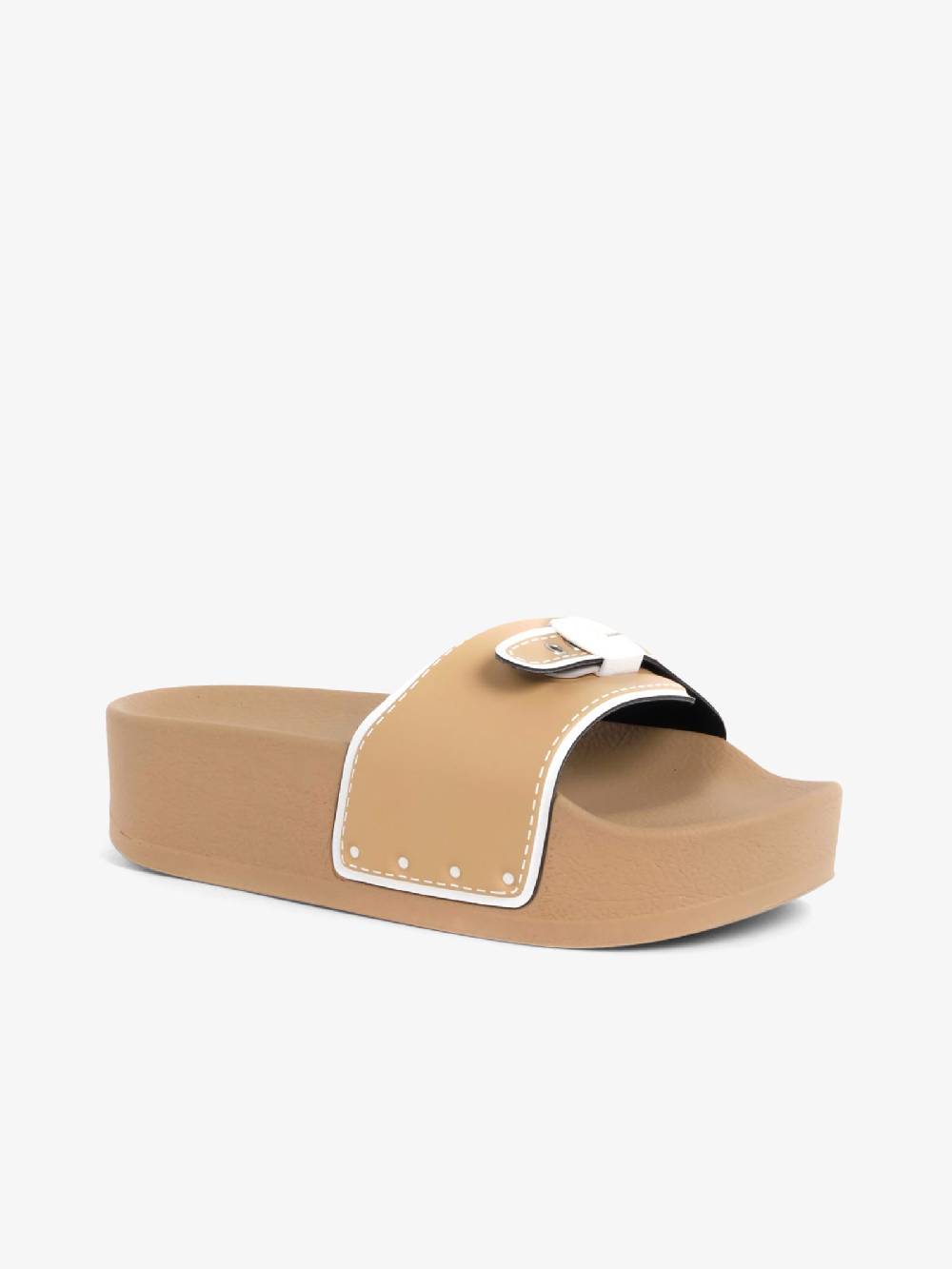 SCHOLL Ciabatte Pescura Moon Wdg Beige PU SP SL.F311821002 Donna Beige