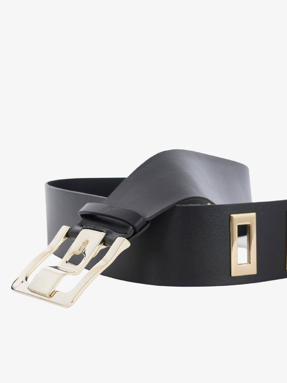 SPACE SIMONA CORSELLINI Cintura Alta Donna In Tessuto Tecnico Dettagli Oro