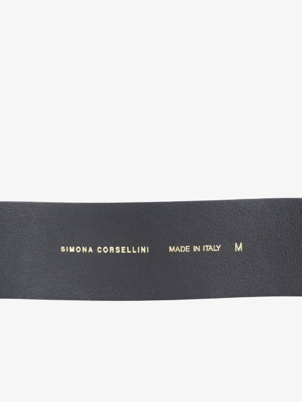 SPACE SIMONA CORSELLINI Cintura Alta Donna In Tessuto Tecnico Dettagli Oro