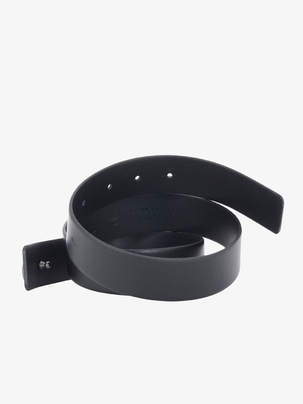 JOHN RICHMOND Cintura JR-C106W Donna In Vera Pelle Nero/argneto