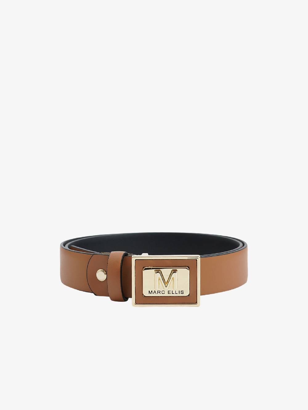 MARC ELLIS Cinture ME BELT-93 donna in pelle marrone