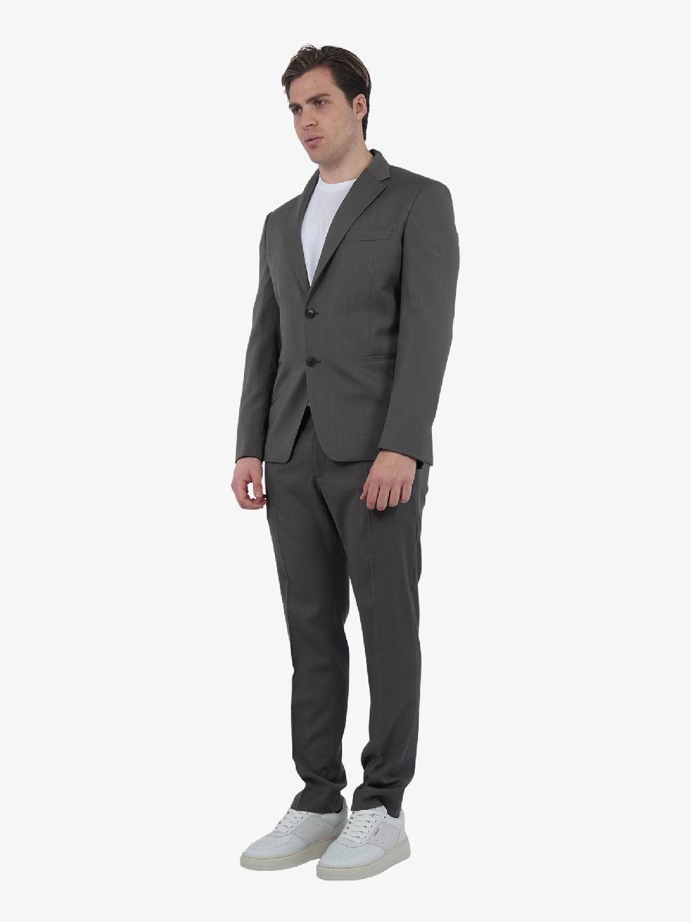 LOW BRAND Completo Elegante 1B SUIT TROPICAL L1GSS246644 Uomo Lana Verde