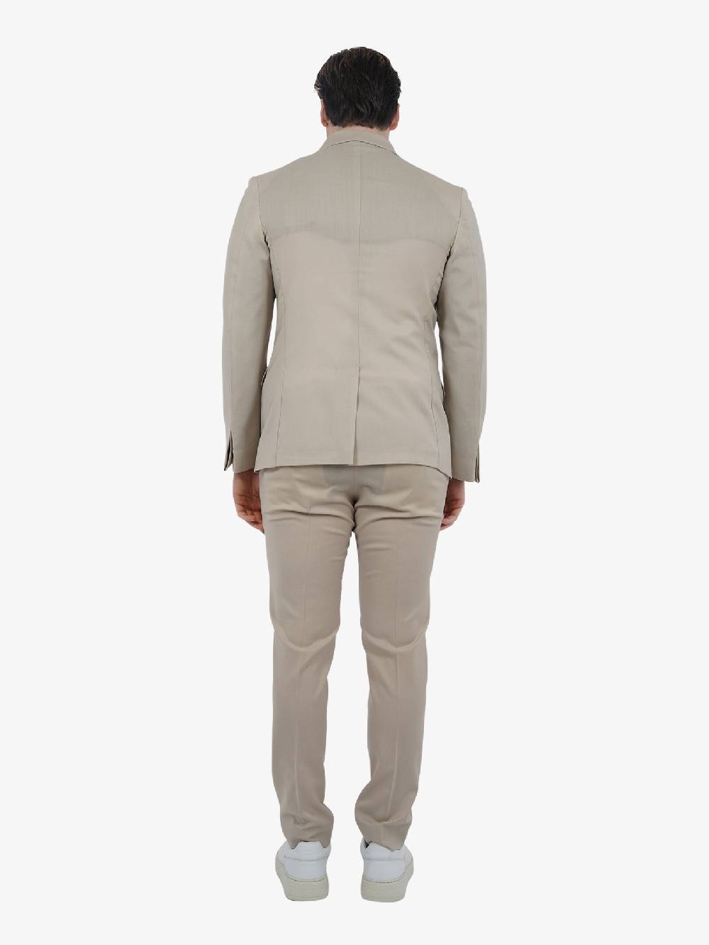 LOW BRAND Completo Elegante 2B SUIT TROPICAL L1GSS246646 Uomo Lana Beige