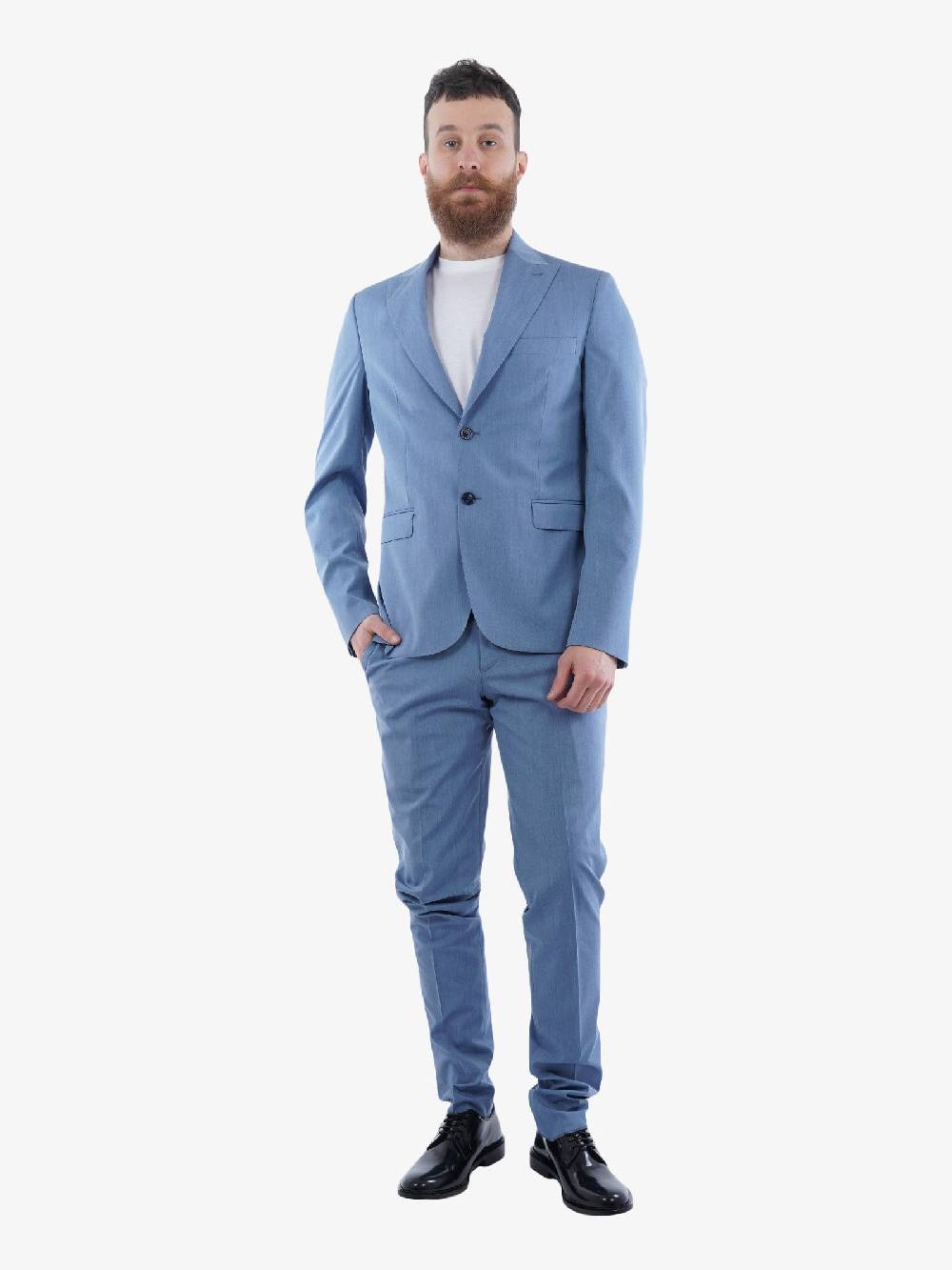 ALESSANDRO DELL'ACQUA Completo Giacca E Pantalone Uomo Blu
