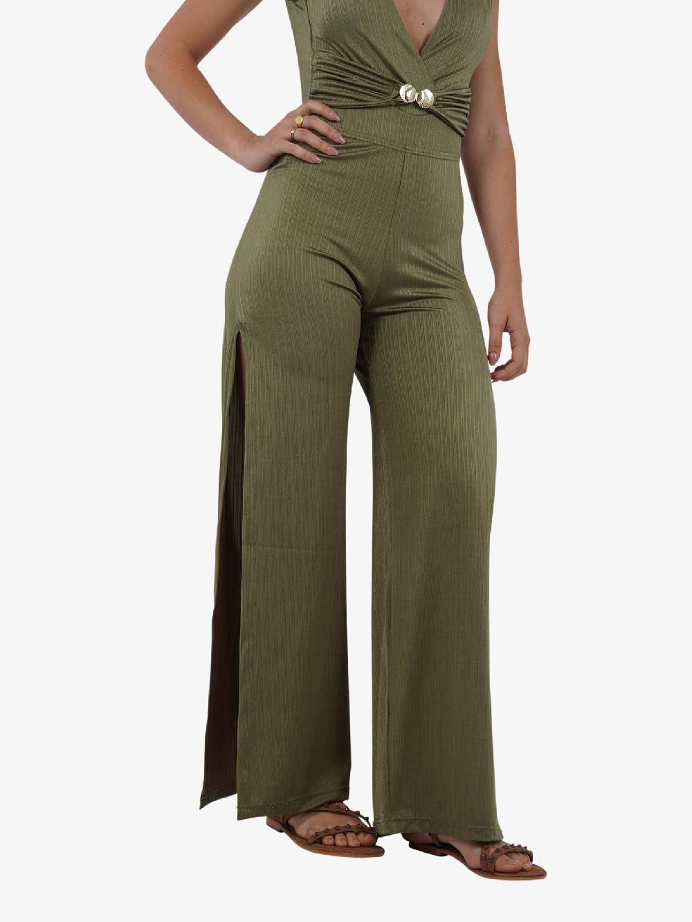COTAZUR Copricostume Pantalone Conchiglia CTZ02071 Donna Verde