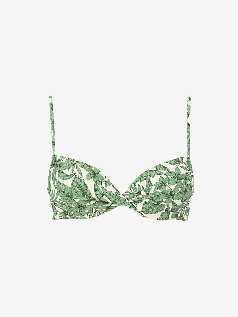 TWINSET Costume Da Bagno Bikini Push-up Donna Verde