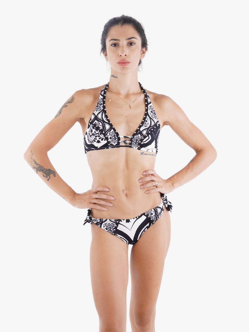 MISS BIKINI Costume Da Bagno Bikini Triangolo Donna Multicolore