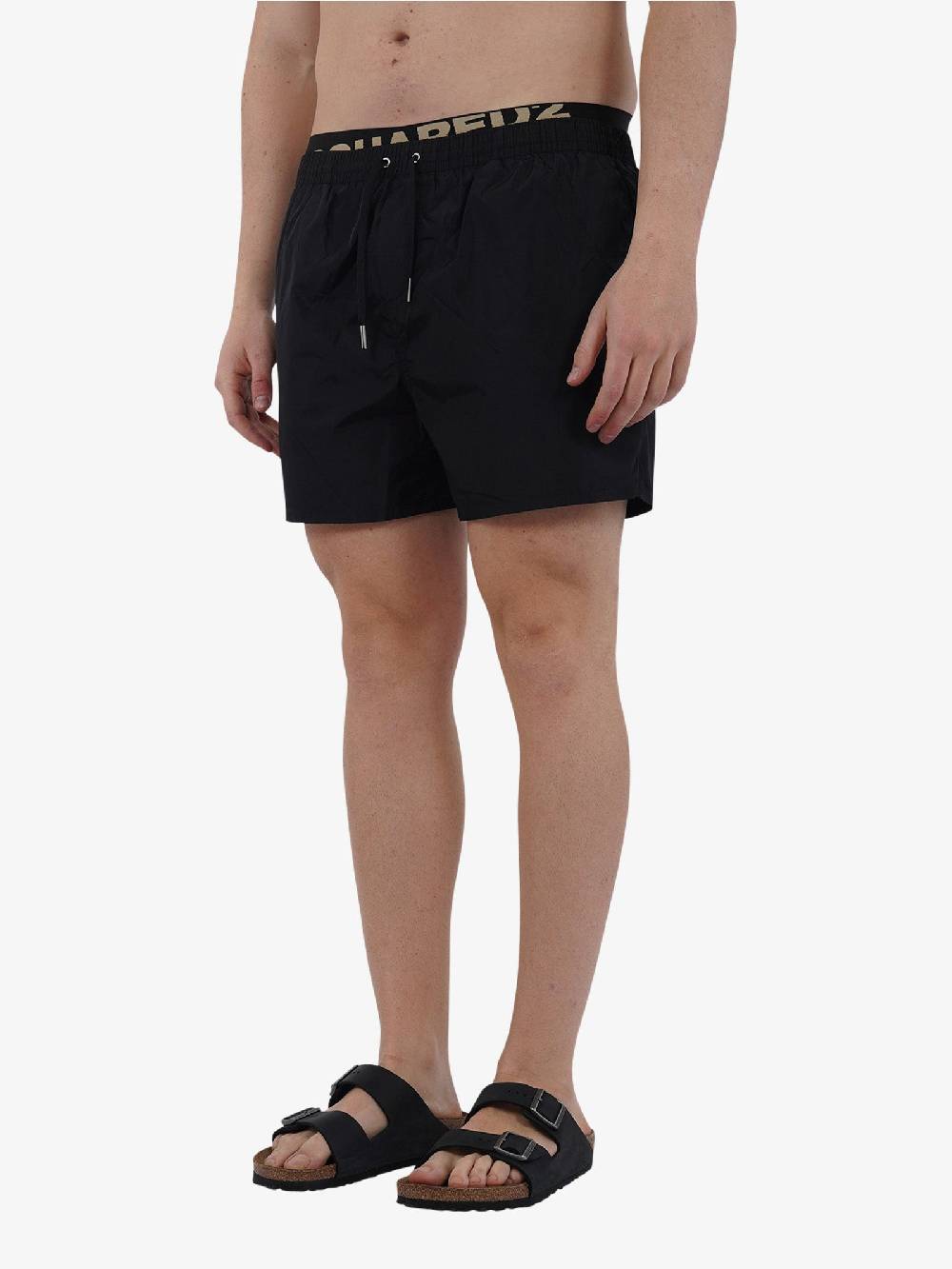 DSQUARED2 Costume Da Bagno Boxer Midi D7B645490 Uomo Nero
