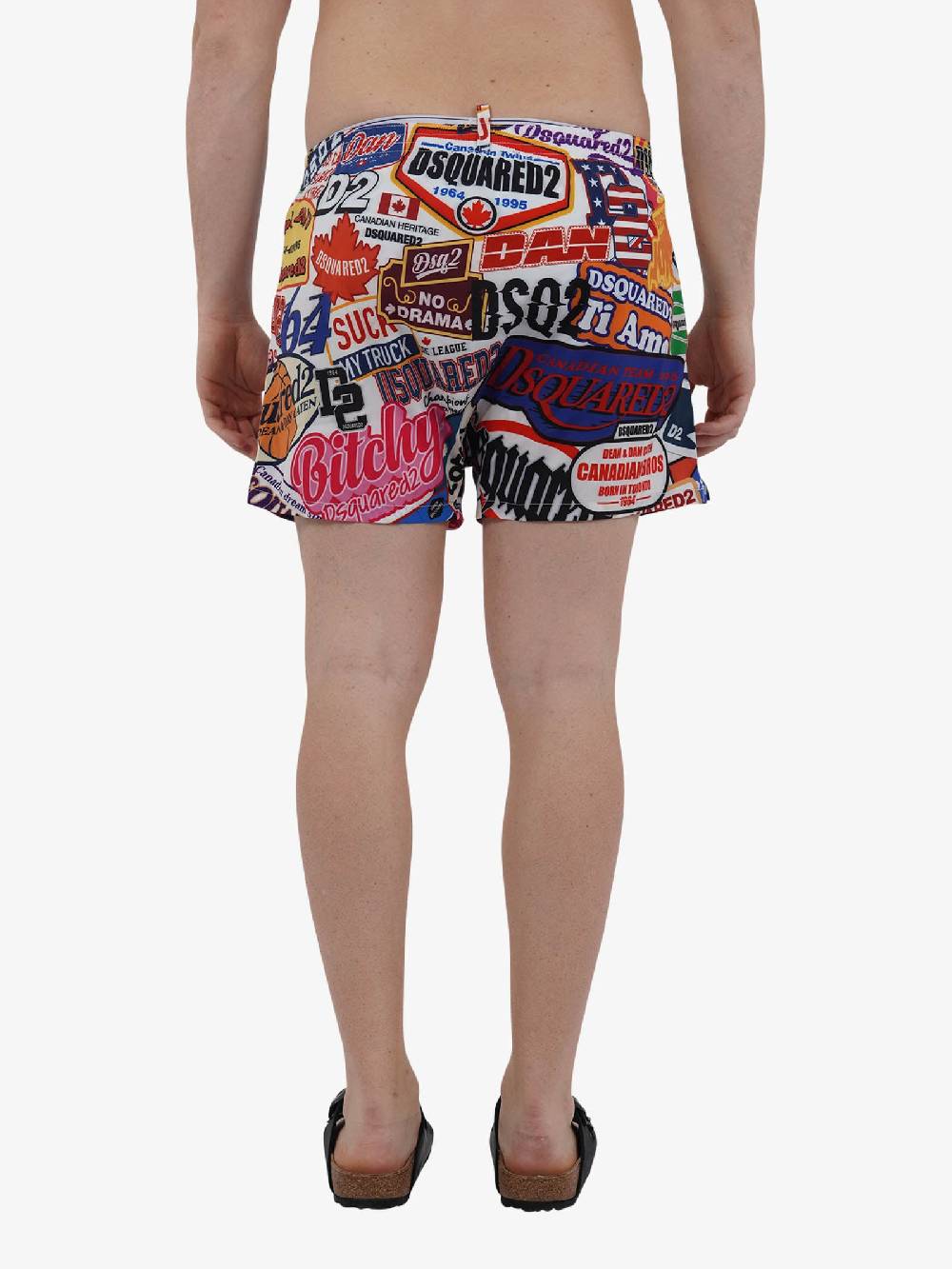 DSQUARED2 Costume Da Bagno Boxer Midi D7B645560 Uomo Multicolor