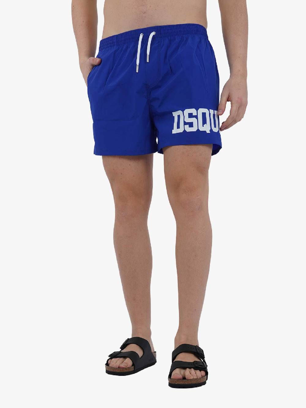DSQUARED2 Costume Da Bagno Boxer Midi D7B8P5440 Uomo Blu
