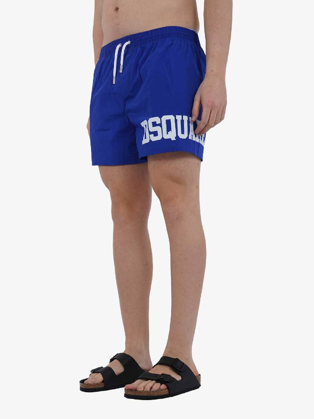 DSQUARED2 Costume Da Bagno Boxer Midi D7B8P5440 Uomo Blu
