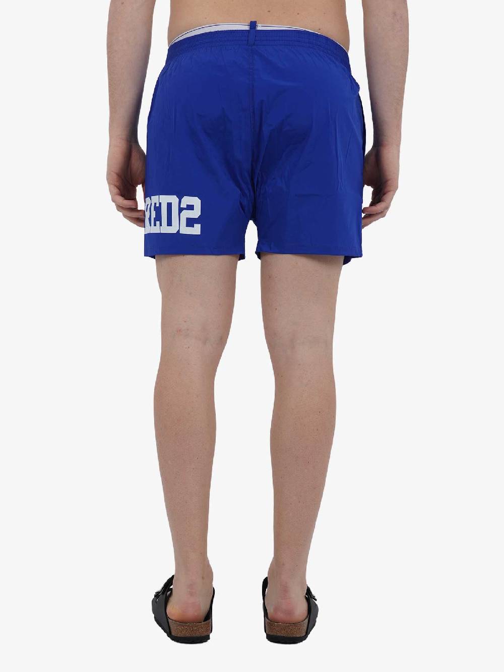 DSQUARED2 Costume Da Bagno Boxer Midi D7B8P5440 Uomo Blu