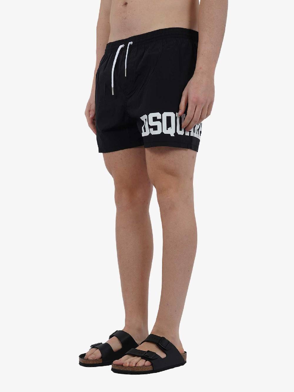 DSQUARED2 Costume Da Bagno Boxer Midi D7B8P5440 Uomo Nero