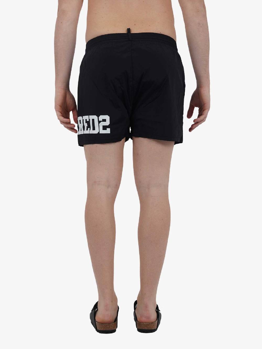 DSQUARED2 Costume Da Bagno Boxer Midi D7B8P5440 Uomo Nero