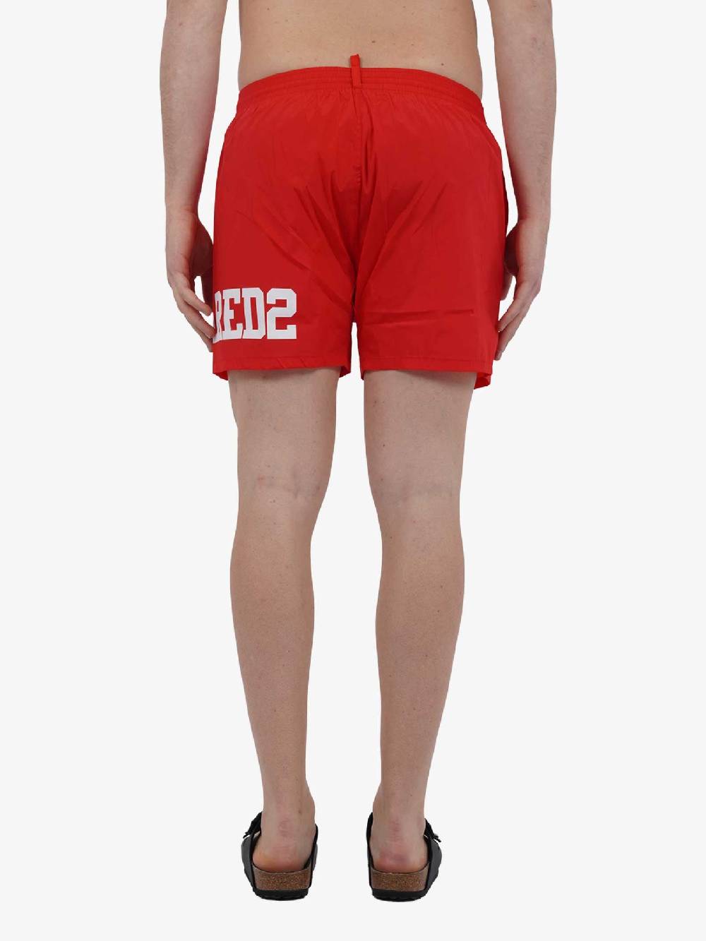 DSQUARED2 Costume Da Bagno Boxer Midi D7B8P5440 Uomo Rosso