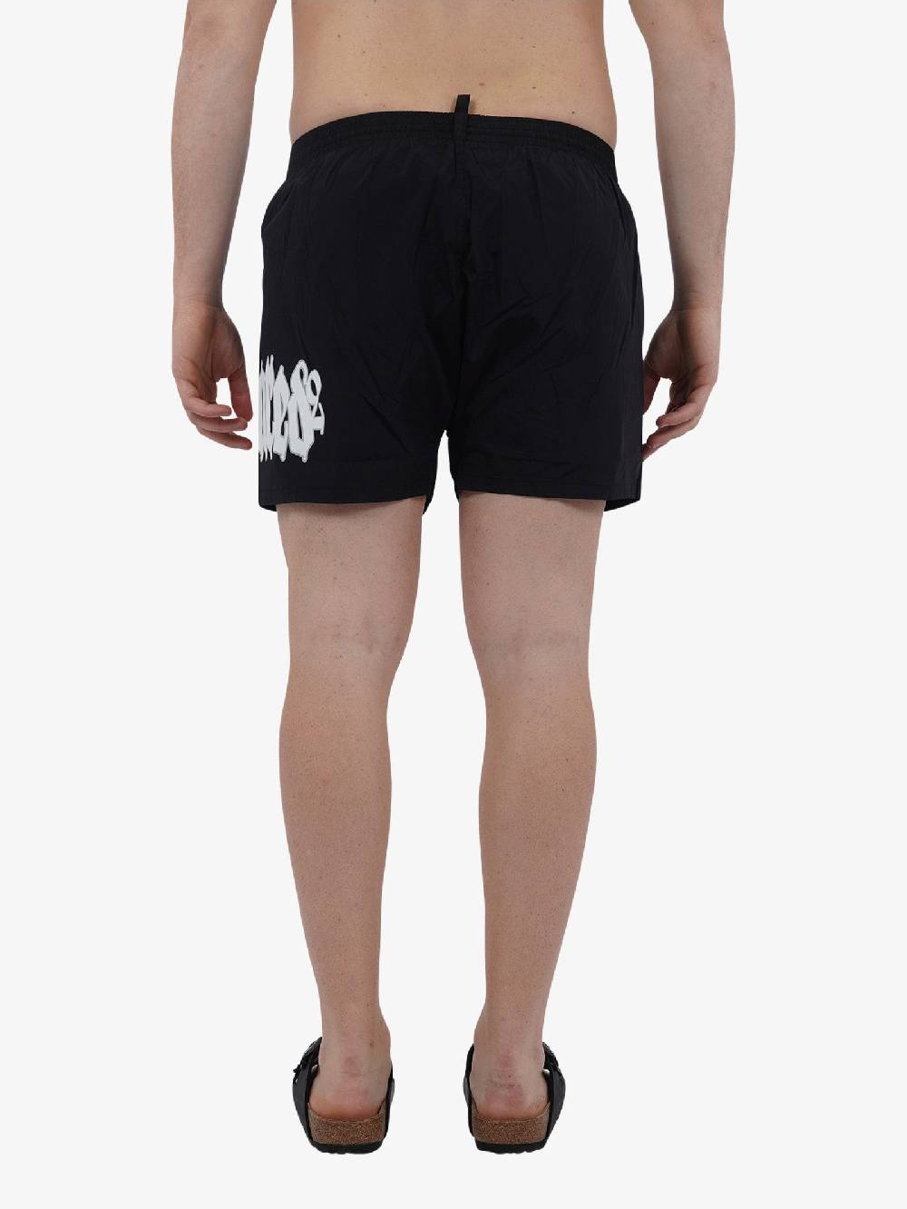 DSQUARED2 Costume Da Bagno Boxer Midi D7B8P5470 Uomo Nero