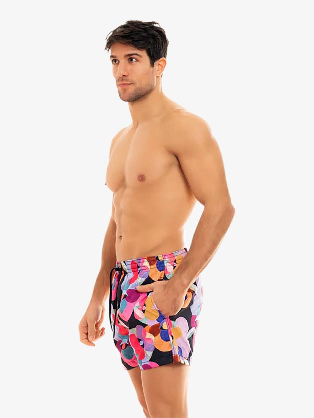 MOVE BEACHWEAR Costume Da Bagno Boxer Saint Vincent Con Stampa SVN PRINT 24 Uomo Multicolor