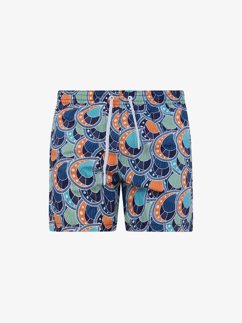 MOVE BEACHWEAR Costume da bagno Boxer Saint VIncent con stampa SVN PRINT 24 uomo azzurro