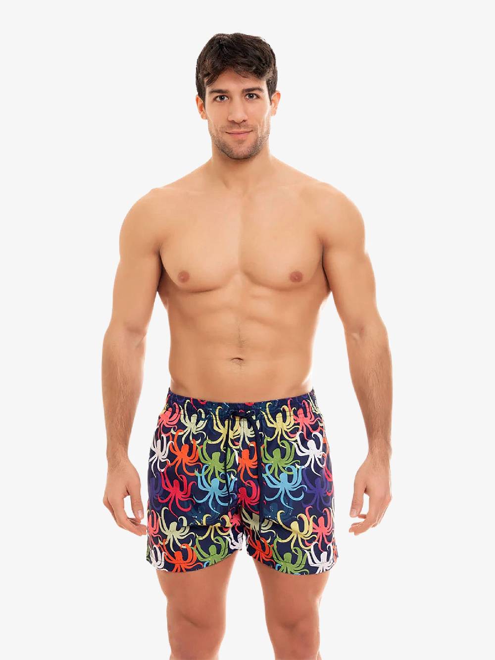 MOVE BEACHWEAR Costume Da Bagno Boxer Saint Vincent Con Stampa SVN PRINT 24 Uomo Multicolor