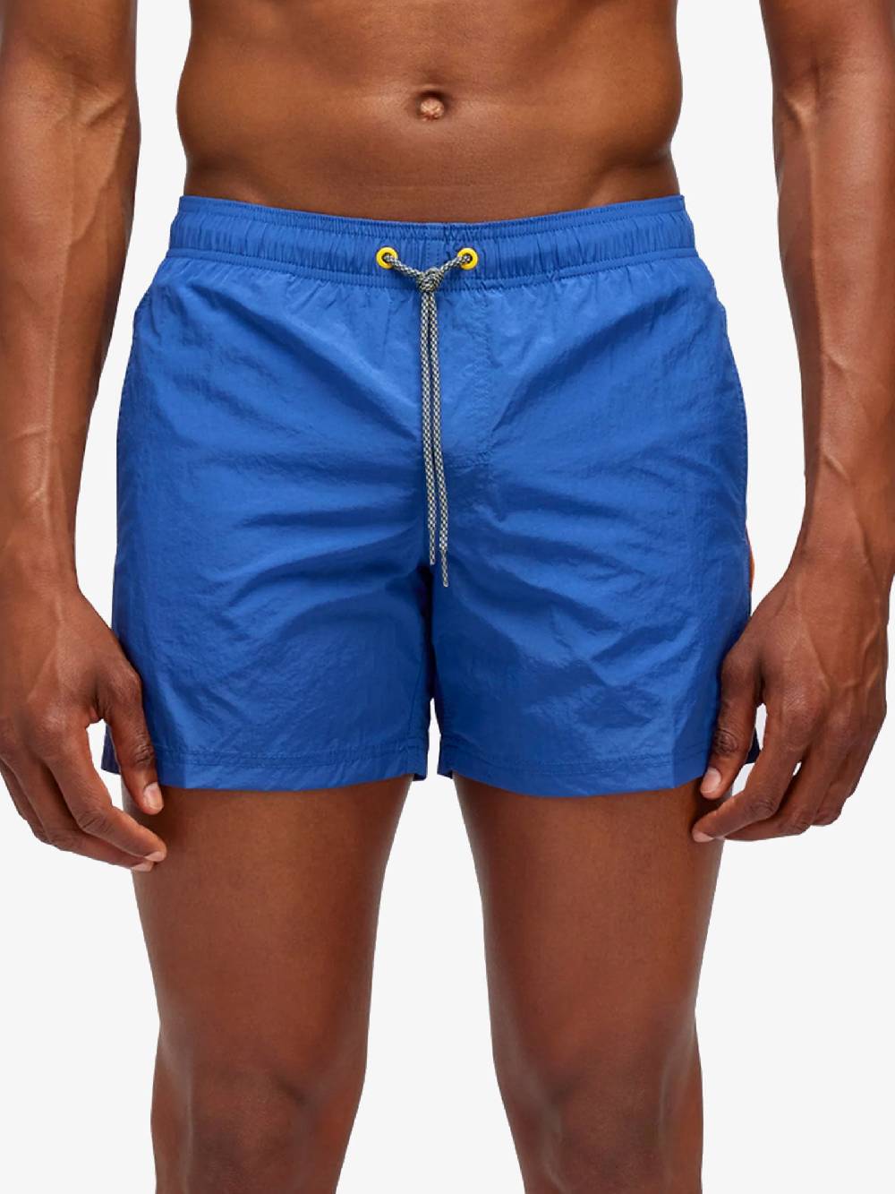 SUNDEK Costume Da Bagno Corto Crinkled M504BDN5100 Uomo Blu