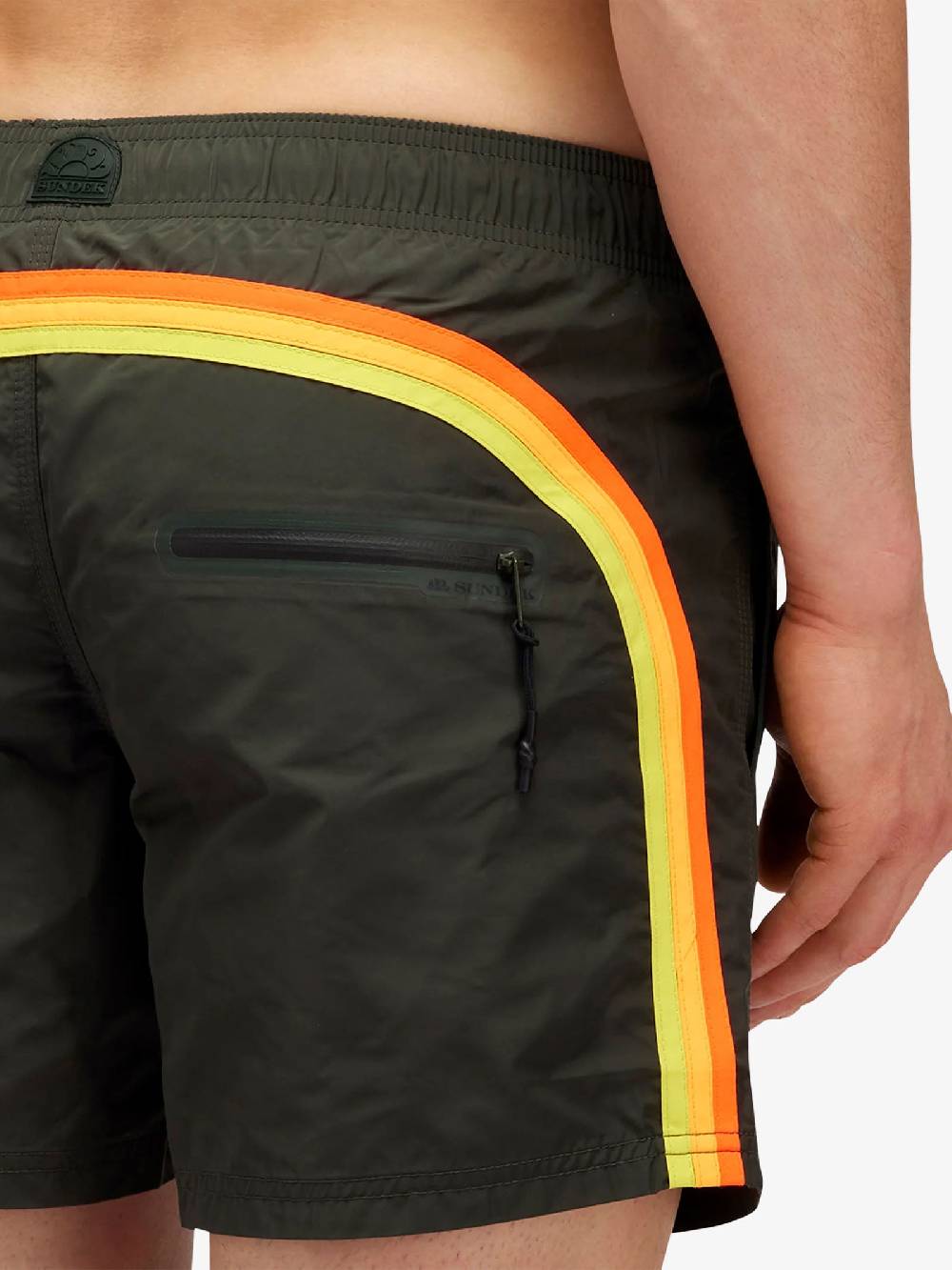 SUNDEK Costume Da Bagno Corto Memory M552BDM0600 Uomo Verde