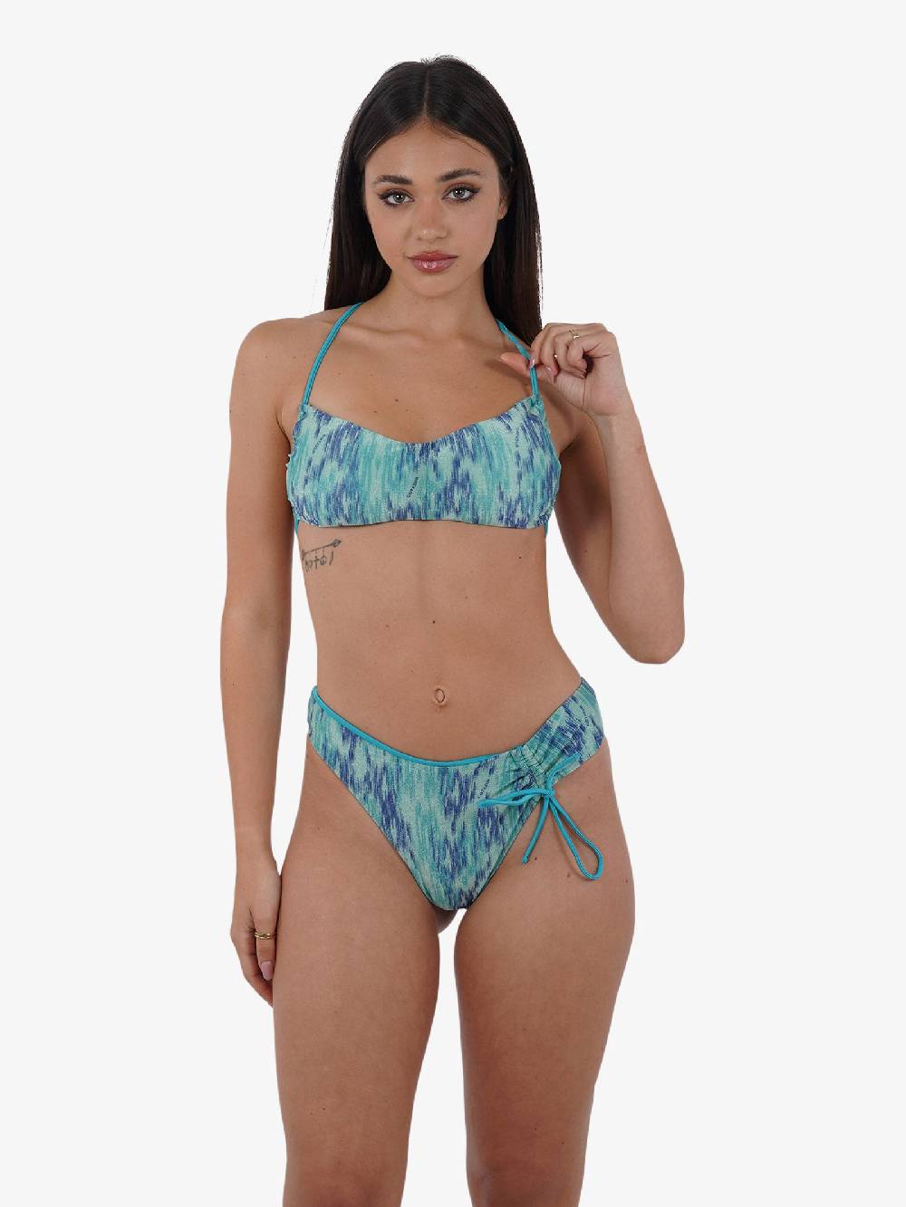 COTAZUR Costume da bagno fascia Hindi CTZ01371 donna azzurro